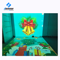 Jeux interactifs de projection éducative en salle, projecteur, écrans interactifs 3D, parc à thème scolaire pour enfants