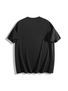 Camiseta de Manga Corta Casual Negra para Hombre, Diseño Retro de Dibujos Animados Spy <span class=keywords><strong>Duo</strong></span>, 180 Gramos, Algodón Orgánico Ecológico y Transpirable - Product Image 2