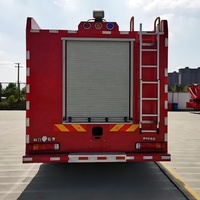 Camion-citerne à mousse et eau Shacman H3000 4X2 compact, neuf, pour intervention rapide en zone urbaine et rues étroites, capacité 6000L-10000L