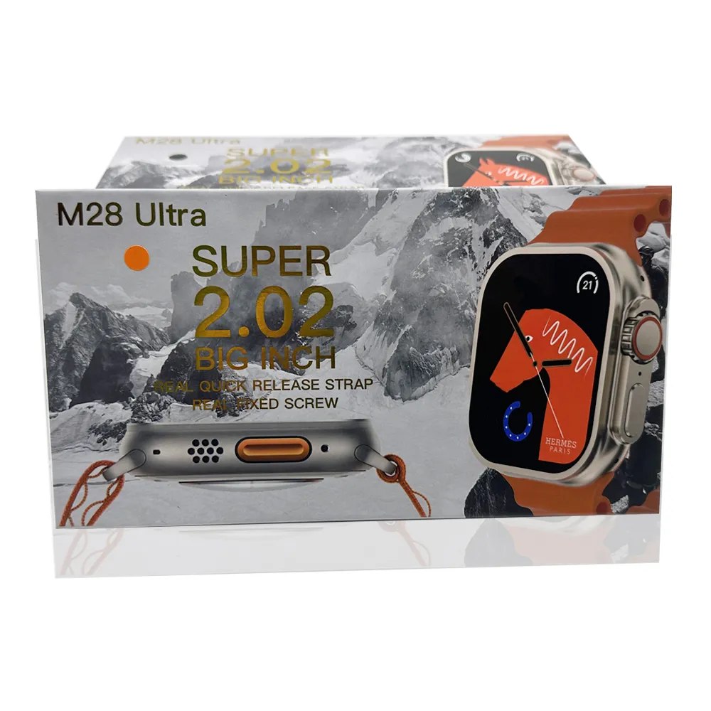 2023 New Model M28 Ultra Cheapest Ultra Smart Watch IP68 Waterproof Sports Fitness Men Women Reloj Smartwatch Z59 Z66 Ultra