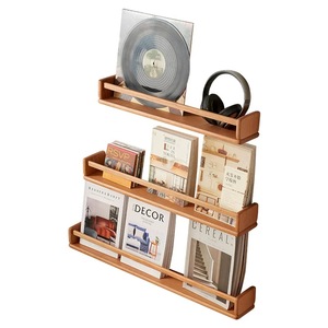 Rustic Wood Floating <strong>Shelves</strong> <strong>Wall</strong> Mounted <strong>Oak</strong> <strong>Shelves</strong> with Invisible Brackets for Bedroom Kitchen Bathroom <strong>Wall</strong> Storage &amp; Decor - Product Image 5