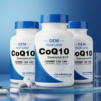 Cápsulas de CoQ10, Marca Privada, OEM, ODM, Suplemento Dietético al por Mayor para Uso Diario en Adultos, Fabricante