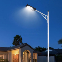 Système de caméra de sécurité solaire Wistino avec éclairage LED intégré pour la surveillance extérieure à distance en temps réel