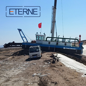 8-inch Vàng dredger cho cát NẠO VÉT Cutter hút loại nổi thuyền với giá cả cạnh tranh cho Châu Phi - Product Image 3