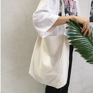 New Style Reusable Eco-friendly White Cotton <b>Shopping</b> Muslin Canvas <b>Bag</b>,organico Calico Bolsas Tela - Product Image 2