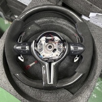 Volant sport pour M Sport F-Chassis en carbone rouge compatible avec F80 F82 F87 F12 F13 F86 F33 M2 M3 M4 M5 M6 F85 Série 3