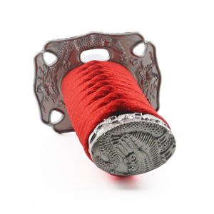 Poignée de levier de vitesses universelle Auso-Racing Samurai Sword en alliage de zinc, rouge - Product Image 4