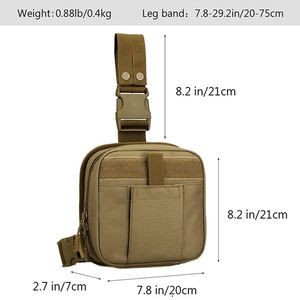 रक्षक प्लस बाहरी सामरिक प्रथम सहायता पाउच ड्रॉप कमर जांघ हिप फैनी पैक उपकरण उपकरण चिकित्सा उपकरण हिप ड्रॉप पैर बैग - Product Image 2