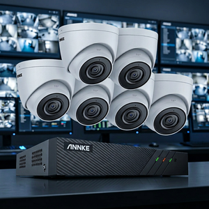 Kit de caméra de sécurité <span class=keywords><strong>ANNKE</strong></span> 3K 5MP POE, NVR 8CH, 8 capteurs CMOS avec détection humaine/véhicule, audio unidirectionnel, résistant aux intempéries, disque dur 2 To - Product Image 5