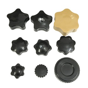 Star Shaped Hand Tightening <b>Knob</b> Plum Blossom Head Nut <b>Copper</b> Material Level 4.8 For Machines And Electrical Equipment - Product Image 3