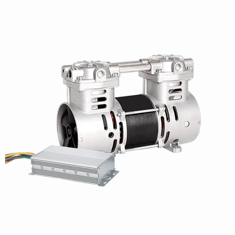 Dc Borstelloze Motor Van Olievrije Luchtcompressor Voor 5L 7L On-Board Zuurstof Generator Gleichstrom-Luftkompressor medizinische Luftpu