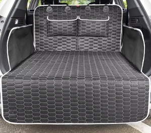 2025 di vendita calda di grandi dimensioni <span class=keywords><strong>universale</strong></span> SUV Cargo <span class=keywords><strong>fodera</strong></span> resistente all'acqua in cotone Oxford copertura per animali domestici tappetino per cani stampa con Design sportivo - Product Image 1