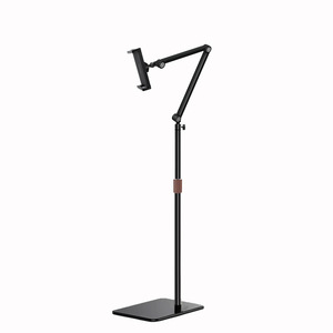 Lazy Phone Holder Tablet <b>Stand</b> Floor Adjustable Height Metal Cantilever Live Streaming Bedside Clip <b>Stand</b> - Product Image 2