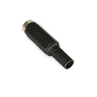 Connecteurs d'alimentation cc de bonne qualité 2.5mm X 5.5mm prises femelles cc en ligne JA5525 Type d'assemblage prises cc connecteurs jack baril