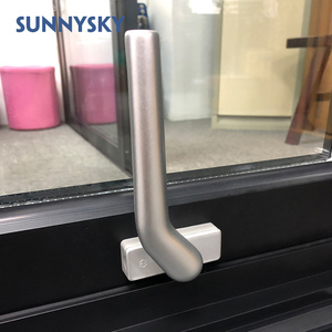 Ventana de toldo de estilo conciso dwg con ventana de aluminio <span class=keywords><strong>blanco</strong></span> - Product Image 2