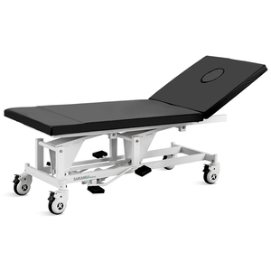 X14 SAIKANG Manual rumah sakit ujian sofa Bed baja nirkarat dilipat hidrolik medis meja ujian - Product Image 3