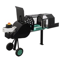 Fendeuse de bois/bois rondes horizontale de 8 tonnes, petite, 1,5 kW, à volant d'inertie cinétique rapide, avec certification CE