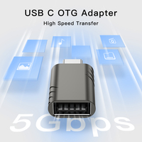 Adaptor USB C Male To A Female 3.0 Adaptor Tipe C untuk OTG USB