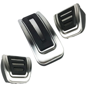 ชุดครอบแป้นเหยียบรถยนต์ Volkswagen 3 ชิ้น ทำจากยางกันลื่น สำหรับเบรก คันเร่ง และคลัตช์ ใช้ได้กับ POLO Passat Santana - Product Image 4