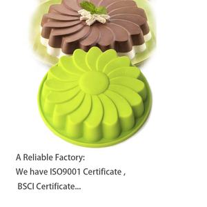 ถาดอบพิซซ่าซิลิโคน3D,ถาดอบชีส<span class=keywords><strong>เค้ก</strong></span>ขนาดเล็กทรงกลมสำหรับเตาอบ - Product Image 3