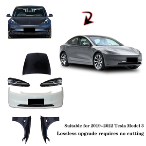 Upgrade für Tesla Model 3 2019-2022 Neues Performance Body-Kit mit LED-Scheinwerfern und Rückleuchten - Product Image 5