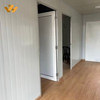 Maisons préfabriquées modulaires de luxe de 20 pieds, fabrication chinoise en gros, pas cher, maison préfabriquée en acier, villa, hôtel