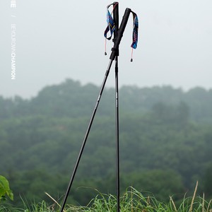 ไม้เท้าเดินป่าแบบพับได้ Onijie Ultralight Carbon Trekking Poles ขนาด 105 ซม.-120 ซม. สำหรับวิ่งเทรล ปีนเขา และเดิน - Product Image 5
