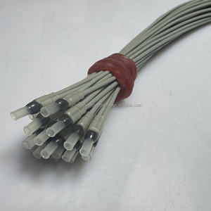 <span class=keywords><strong>Sensor</strong></span> de temperatura del termistor PTC de un solo núcleo, cable gris de, 120C para protección térmica del motor - Product Image 5