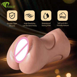 Sexspielzeug, Doppelköpfiger Hautstruktur-Airplane-Cup, Drei-<span class=keywords><strong>in</strong></span>-Eins Oralsex Deep Throat Elastisch Geruchlos, Erotikprodukte für Erwachsene - Product Image 6