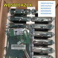 Disque dur interne WD5000AZLX 500 Go bleu 3,5 pouces SATA 6 Gbit/s 7200 tr/min avec cache pour stockage et mise à niveau système de PC de bureau