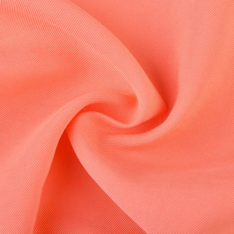 ผ้าโพลีเอสเตอร์เรยอน7% สีทึบสำหรับเสื้อโค้ทสี93%