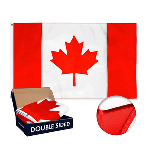Cổ phiếu đỏ trắng Canada quốc gia <span class=keywords><strong>Toronto</strong></span> lá phong lá cờ 3 * 5ft - Product Image 1