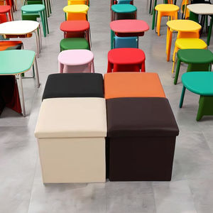 مقعد قدم من الجلد المتين عالي الجودة بتصميم بسيط من أجل ، أو مكتب منزلي قابل للتمديد - Product Image 1