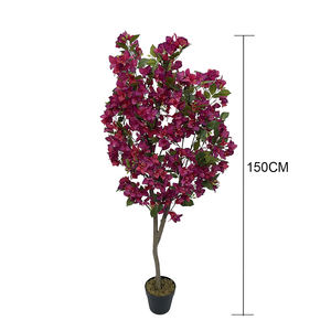 Bougainvilliers artificiels en gros, arbres bonsaï, fleurs, herbe, résistants à l'eau, écologiques, taille personnalisable, pour la maison, les mariages, les fêtes - Product Image 5
