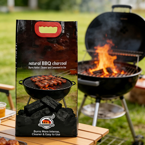 Kundenspezifisch Bedruckte 5kg, 10kg, 25kg Holzkohle-Verpackungsbeutel Kunststoff-Verbund PP Gewebte BOPP Holzkohle-Verpackung - Product Image 1