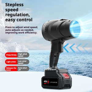 מפוח אוויר דחוס נייד תעשייתי מיני, מופעל על ידי סוללה, עם מנוע ללא פחמים לניקוי - Product Image 3