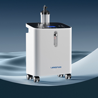 Concentrateur d'oxygène médical léger LONGFIAN JAY-3EW 3LPM, électrique, à brancher, certifié CE, conforme à la norme ISO 13485, classe II médicale