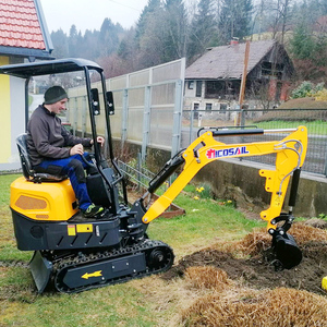 <span class=keywords><strong>Mini</strong></span>-excavatrices de 3,5 tonnes, excavatrice hydraulique sur chenilles, <span class=keywords><strong>mini</strong></span>-excavatrice de 3500 kg, petite <span class=keywords><strong>pelle</strong></span> avec accessoires pour jardin - Product Image 6
