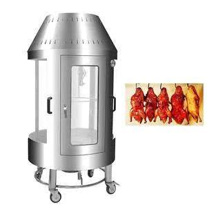 Yeni tasarım gaz tavuk/ördek kavurma makinesi fiyatları | Tavuk döndürmek fırın için satış | Gaz kavurma makinesi için tavuk/ördek