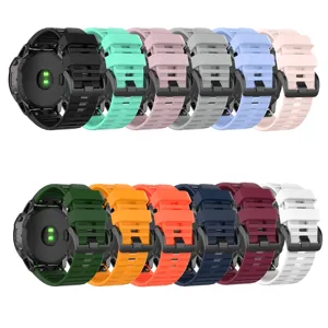 ShanHai Smart Watch Band Strap 22 26mm For Garmin Fenix 5X 5 3 3HR 6 6X Pro GPS Watch Quick Release Silicone Easyfit Wristband