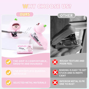 Blister d'agrafeuse de pêche blanche de charme Sweetest Office Essential - Product Image 6