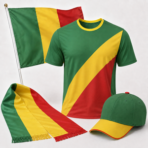 Gahumi Mini National Country Hand Flags Promotion Waving Customized 14*21cm Hand Flag Mali - Product Image 6
