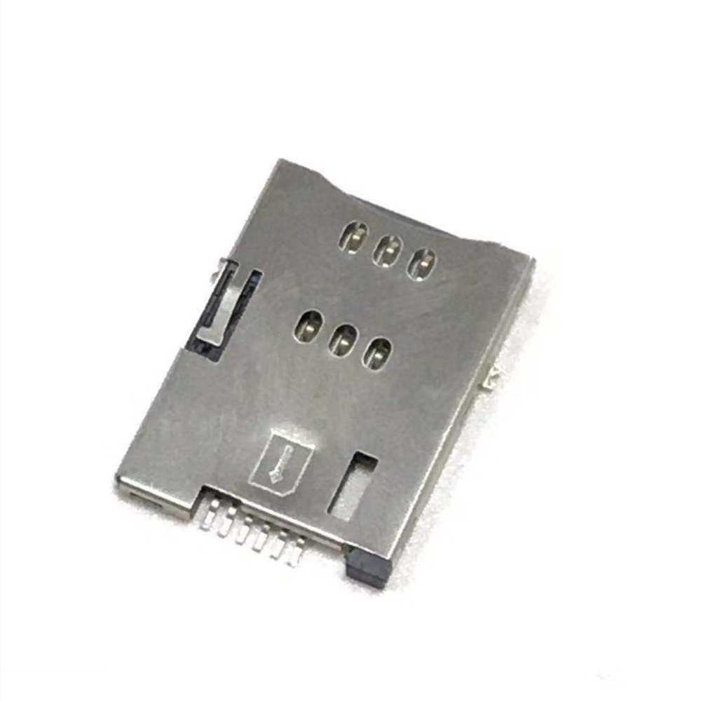 Лидер продаж, партиями по 6 pin пуш-ап Пуш-ап Тип гнездо sim-карты вместо того, чтобы C759