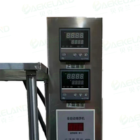 Machine à crêpes entièrement automatique en acier inoxydable antiadhésive pour la fabrication de crêpes commerciales, modèle 35