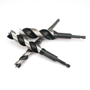 Brocas de Perforación de Metal de Acero 40CR de 230 mm de Longitud, Anti-Atascamiento, Cambio Rápido, Vástago Hexagonal, Acabado de Óxido Negro - Product Image 5
