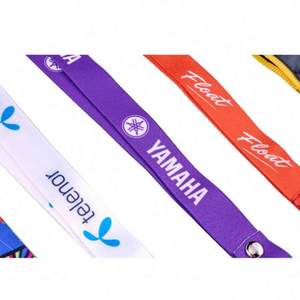 OEM Blank Sublimation Polyester Nylon Masking Lanyard Plain Medal Ribbon Cheap Personalized Custom Logo Printed Lanyard - Product Image 6