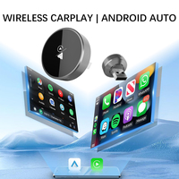 Adaptateur sans fil CarPlay Android Auto en alliage d'aluminium JMYTECH CA-31 avec commande vocale pour autoradio