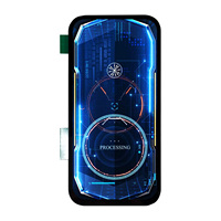 شاشة AMOLED مستطيلة مقاس 4.1 بوصة بدقة 568×1232، وحدة عرض MIPI 2 Lane COF للأجهزة الصناعية وأجهزة إنترنت الأشياء