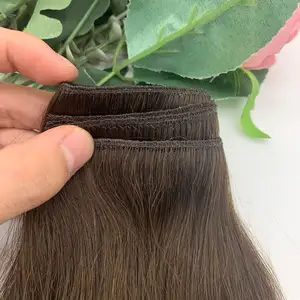 Fasimei Factory 2023 New Design Russian Cuticle Aligned Hair Volume Weft Hair Extensions Human Hair