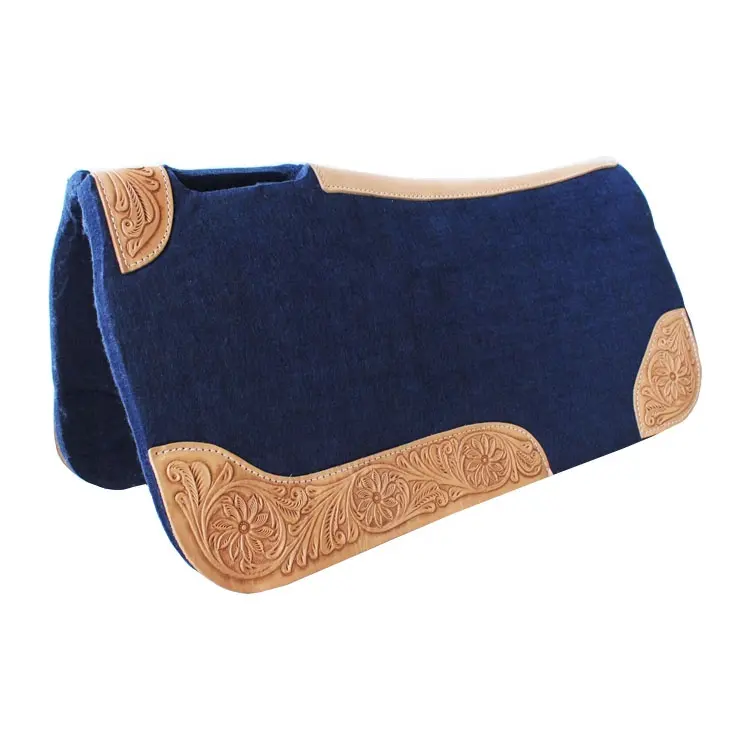 Lieferanten Handgemachte Wolle Western Sattel decke New Zealand Wool Horse Blanket & Horse Saddle Pad